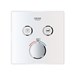 29164LS0 Grohe Moon White Grohtherm Grt Smartcontrol Thm Trim Square 2Sc Us - G29164LS0