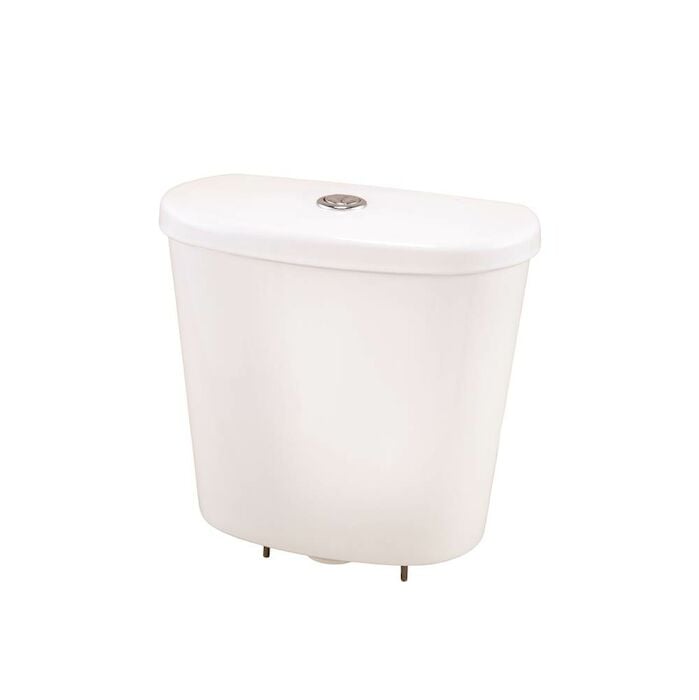 Maxwell Dual Flush Tank 12 IN Rough in White 