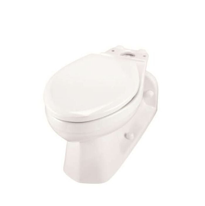 GUF21374  Ultra Flush 1.0/1.28/1.6Gpf Elongated Bowl Back Outlet White 