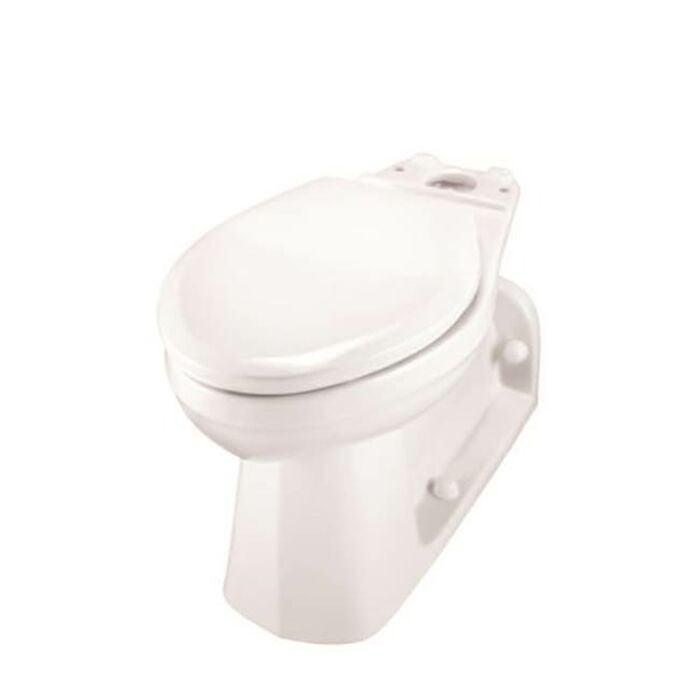 GUF21375  Ultra Flush 1.0/1.28/1.6Gpf Ada Elongated Bowl Back Outlet White 