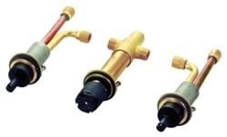 Widespread Rough-In Valve &amp; Spout Tube for Roman Tub Filler up to 3&quot; Deck Thickness ,D215000BT