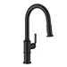 Kinzie 1H Pull-Down Kitchen Faucet w/ Snapback Retraction 1.75gpm Satin Black - GERD454437BS