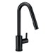 Amalfi 1H Pull-Down Kitchen Faucet w/SnapBack Retraction 1.75gpm Satin Black - GERD457230BS
