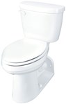 Maxwell 1.28gpf Floor Mount Back Outlet ADA Elongated Bowl White ,21975,GER21975,GBOB,GWOB