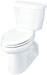 Maxwell 1.28gpf Floor Mount Back Outlet ADA Elongated Bowl White - GERG0021975