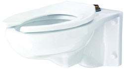 North Point 1.1/1.28/1.6gpf Elongated Wall Hung Top Spud Bowl 5 1/4&quot; or 7 1/4&quot; Vertical Rough-In White ,G0025033,25-033,25033,25-030,25030