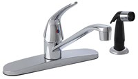 Maxwell SE 1H Kitchen Faucet w/ Spray &amp; w/ Washerless Cartridge 1.75gpm Chrome ,40-212-W,40212W,GSF,GKSF