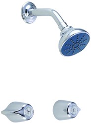 Gerber Classics Two Handle Threaded Escutcheon Shower Only Fitting with IPS/Sweat Connections 1.75gpm Chrome ,48220,K11730,11730U,11730CP,11730UCP,K11730,K11730U,K11730CP,K11730UCP,K11730-U-CP,11730-U-CP,GTS,GS,GSF,2HSF,15004480