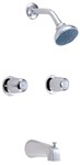 Gerber Classics Two Handle Threaded Escutcheon Tub &amp; Shower Fitting with IPS/Sweat Connections 1.75gpm Chrome ,48720,48720CP,11608,11608U,11608CP,11608UCP,K11608,K11608U,K11608UCP,K11608CP,GTS,GTSF,GSF,2HSF,15004680