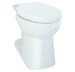 Elite 1.28/1.6gpf Simple CT ADA EL Toilet Bowl White - GERGAB21828