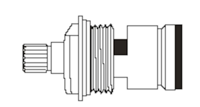 86-987  Hot Ceramic Disk Cartridge 