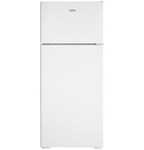 HPS18BTNRWW Hot Point 17.5 cu.ft. Top Freezer Refrigerator White ,
