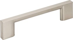 635-96SN 96 mm Center-to-Center Satin Nickel Square Sutton Cabinet Bar Pull ,635-96SN