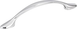 80814-PC 96 mm Center-to-Center Polished Chrome Arched Somerset Cabinet Pull ,80814-PC