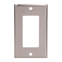 Eaton Wiring 93936-BOX Wall Plate 3G Decorator Mid Ss 032664538261 ,