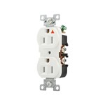 Eaton Wiring IG5262W Receptacle Duplex Ig 15A125V 2P3W Back And Side White 032664735400 ,032664735400