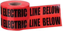 IDEAL 42-201 Tape Ideal Detectable Underground LGND: Caution Buried Electric Line Below Red 783250422012 ,42-201