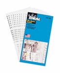 IDEAL 44-101 Wire Marker Booklet Ideal SZ: 1/4 X 1-1/2 IN MRKR Plastic-Impregnated Cloth 783250441013 ,42027,03207642027,WM