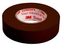 1700C-Brown-3/4x66FT 3M 3/4 in Brown Vinyl Electrical Tape ,