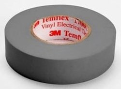 1700C-Gray-3/4x66FT 3M 3/4 in Gray Vinyl Electrical Tape ,1700C-GRAY-3/4X66FT,GRET,3MET,50650