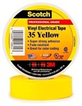 35-Yellow-3/4 3M 3/4 in X 66 ft Yellow Vinyl Electrical Tape ,S3566YEL34,35YF,35YELLOW,ETY,YET,ET,3MT,10844,3METY,3MET,3M-10844