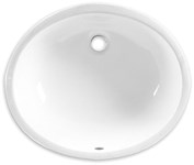 0495221020 A/s Ovalyn White No Hole Under Counter Bathroom Sink CAT111C,0495221020,05801579736697,ASUML,ASL,0495,A8L,OUC,033056580158,