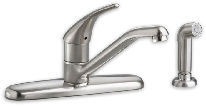 Colony Soft 1-Handle Kitchen Faucet with Separate Side Spray 