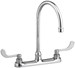 Monterrey&amp;#174; Top Mount Kitchen Faucet With Gooseneck Spout and Wrist Blade Handles 1.5 gpm/5.7 Lpf - A6409170002