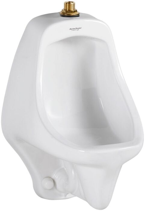 Allbrook 1.0 gpf Siphon Jet Top Spud Urinal in White 