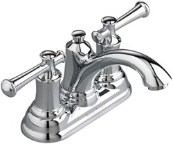 Portsmouth 4-In. Centerset 2-Handle Bathroom Faucet 1.2 GPM with Lever Handles ,7415.201.002,7415201002,green,WATER EFFICIENT,WATERSENSE