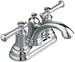 Portsmouth 4-In. Centerset 2-Handle Bathroom Faucet 1.2 GPM with Lever Handles - A7415201002