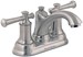 Portsmouth 4-In. Centerset 2-Handle Bathroom Faucet 1.2 GPM with Lever Handles - A7415201295
