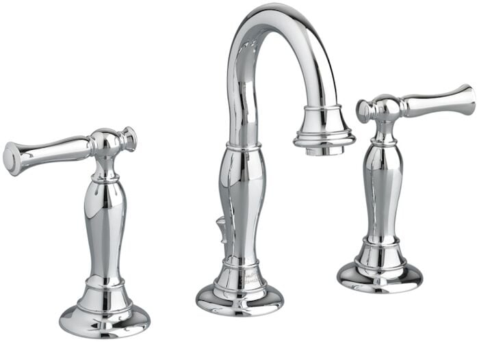 Quentin 2-Handle 8 Inch Widespread High-Arc Bathroom Faucet 