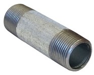 3/4 in X 5 in Galvanized Steel Schedule 40 Nipple Male Threaded X Male Threaded Domestic ,