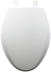 White Plastic Elongated Closed Front with Cover Toilet Seat ,1200E3000,1200SLOWT,1200SLOWT000,1200SLOW,1200E3,1200E4,1200E4000,1200T