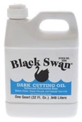 5005 Black Swan 1 Quart Black Cutting Oil ,
