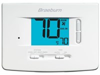 1220 Braeburn 2 Heat/2 Cool Heat Pump/conventional Non-programmable Thermostat CAT330B,1220,833732001805