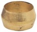 3/8 in. O.D. Tube Brass Compression Sleeve - BRA606