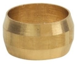 1/2 in. O.D. Tube Brass Compression Sleeve ,60-8,C74008,JONC74008,IC60F02,60C12,COS12,AS12,60SH,COS12,AS4,COS4,12CPS,C74008,C74-008,AF12,CS12,608,33109315,COS12,COF12