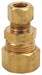 5/8 in. O.D. Tube x 3/8 in. O.D. Tube Compression Reducing Union - BRA62106X