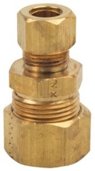 5/8 in. O.D. Tube x 3/8 in. O.D. Tube Compression Reducing Union ,62-10-6X,62106,62-10-6,62106X,C74032LF,JONC74032LF,COU5838,COU106,COU5838,CUDC