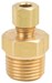 1/4 in. O.D. Tube x 1/2 in. MIP Compression Male Reducing Adapter - BRA6848X