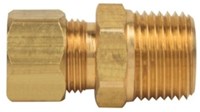 3/8 in. O.D. Tube x 3/8 in. MIP Compression Male Adapter ,6866X,6866,3838CPUM,BRCMA3838,COMA38,BCMACC,CMD