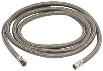 3/8 in. Compression x 3/8 in. Compression x 20 in. Braided Polymer Dishwasher Connector ,BCLS