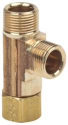 3/8 in. Female Compression x 3/8 in. O.D. Compression x 3/8 in. O.D. Compression Valve Adapter Tee ,CT2-666X B,EZ38,CT2