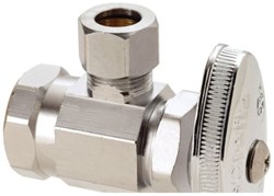 1/2 in. FIP Inlet x 3/8 in. OD Comp Outlet Multi-Turn Angle Stop ,OR17X C,OR17X C,OR17XC,OR17C,OR17,FAS