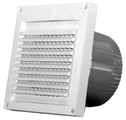110812 4 in White Louver ,110812,EV4,SV4,FAV4,WV4,30501015