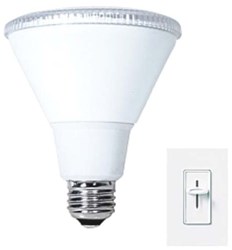 773375 Bulbrite Industries PAR30 LED 800 Lumens 3000K Light Bulb ,773375,BBFL