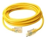 2688 50 Ft 10 Awg Lighted End Yellow Extension Cord CAT727,2688,029892026882,WIR,