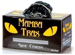 MTX-50 Component Manufacturing Black Mamba Black Shoe Cover 25 Pair/Box ,MSC,MTX-50,SHOES,SHOE COVERS